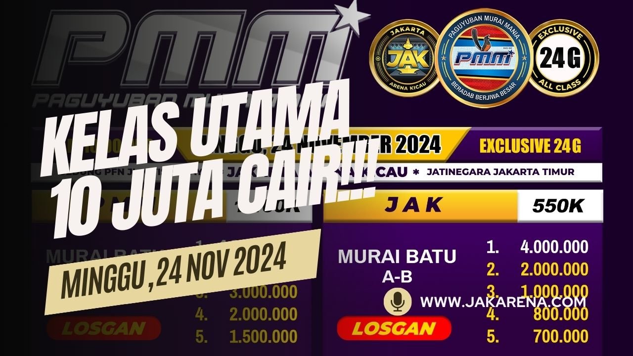 HADIAH 10 JUTA LOSGAN PMM DIPASTIKAN CAIR